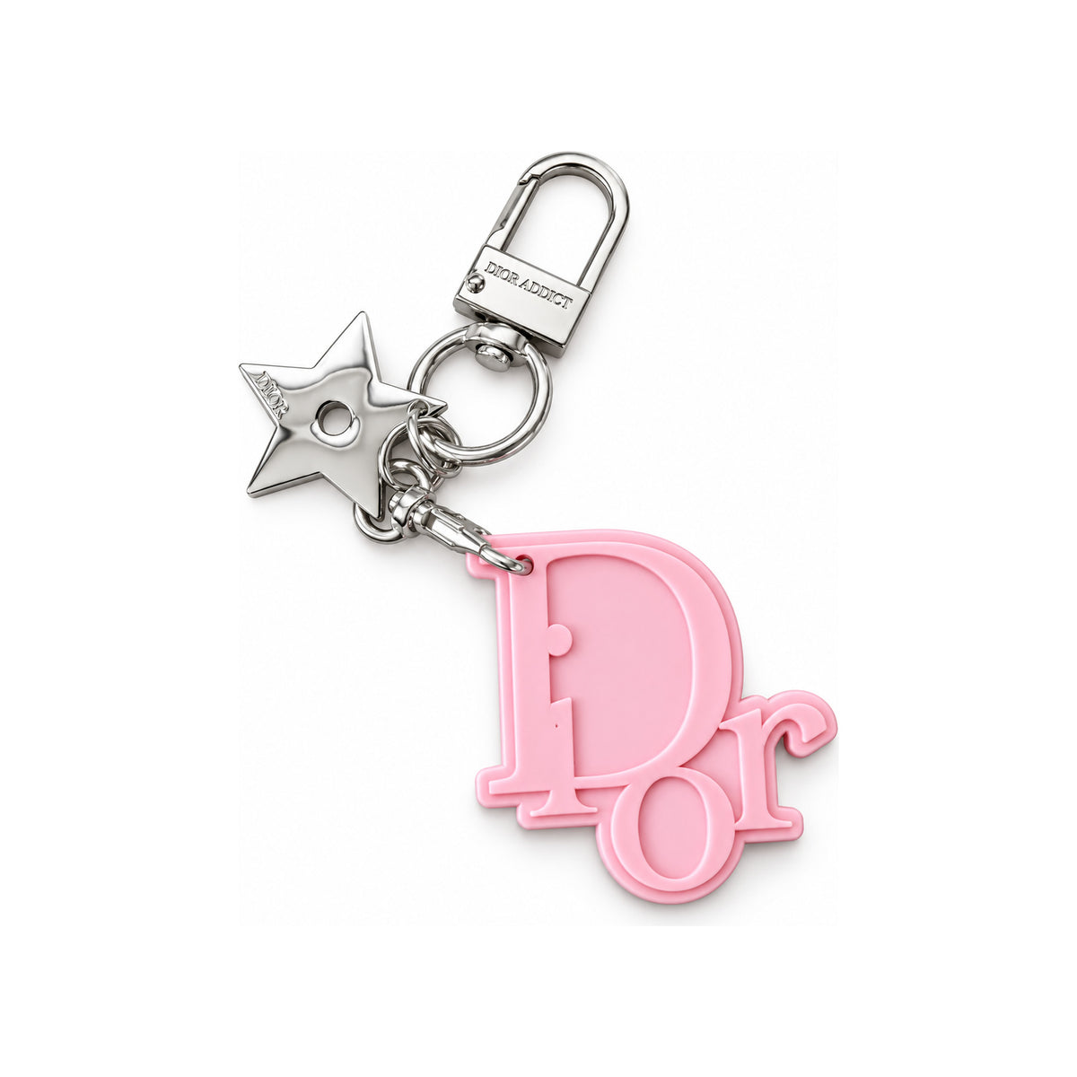 CHRISTIAN DIOR Light Pink and Silver Scented Gum