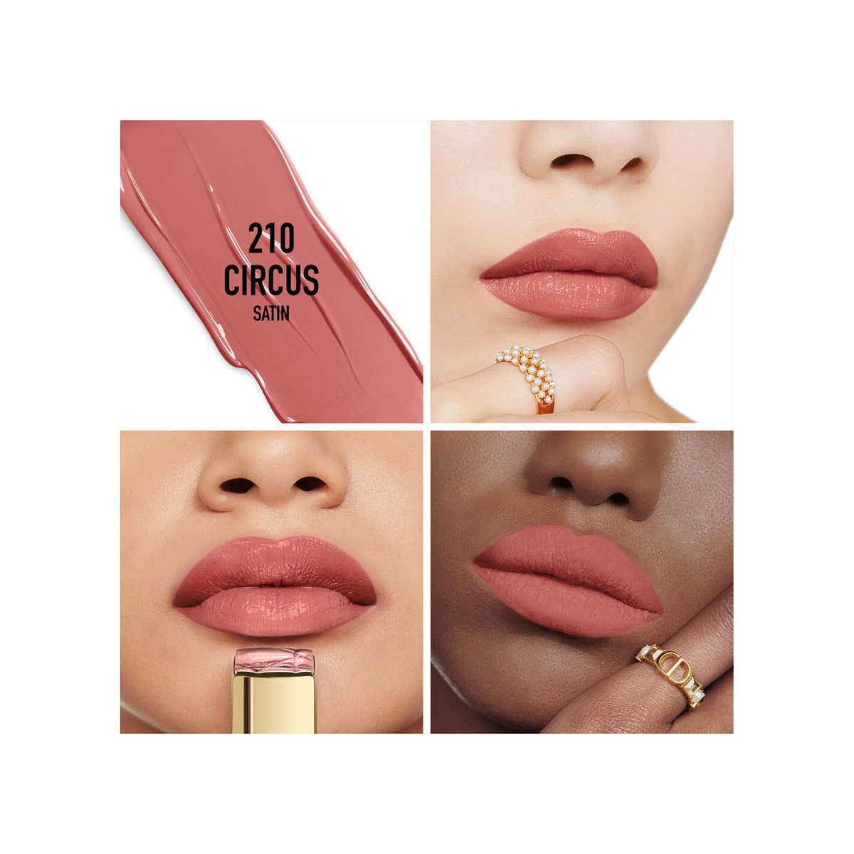 CHRISTIAN DIOR Rouge Dior Limited Edition — 210 Circus Satin — view 3
