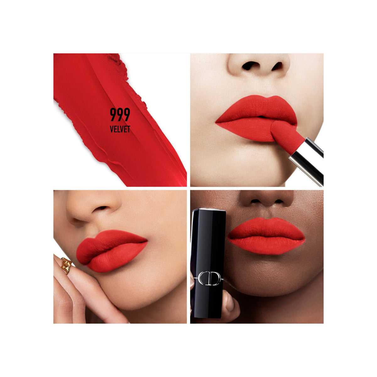 CHRISTIAN DIOR Rouge Dior Limited Edition — 999 Velvet Finish — view 2
