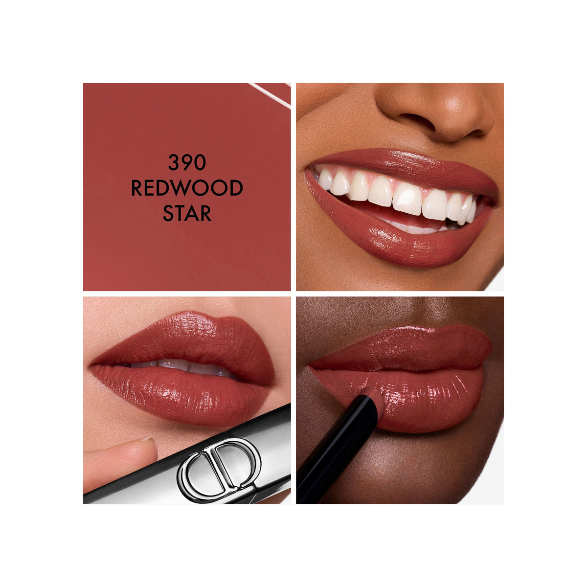 CHRISTIAN DIOR Rouge Dior on Stage Lipstick — 390 Redwood Star Shine — view 3