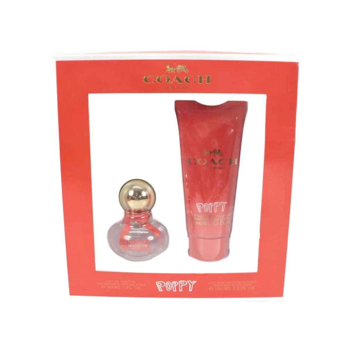 Coach Newyork Poppy Parfum Set