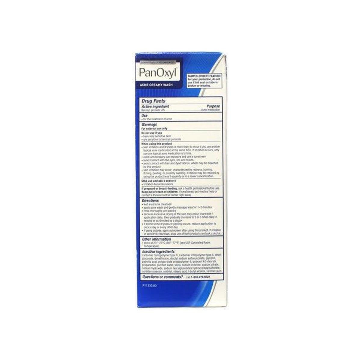 PANOXYL Panoxyl Acne Foaming Wash 4% Benzoyl Peroxide — view 2