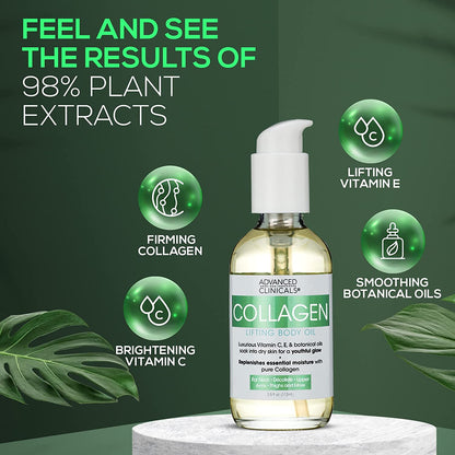 ADVANCED CLINICALS COLLAGEN BODY OIL
