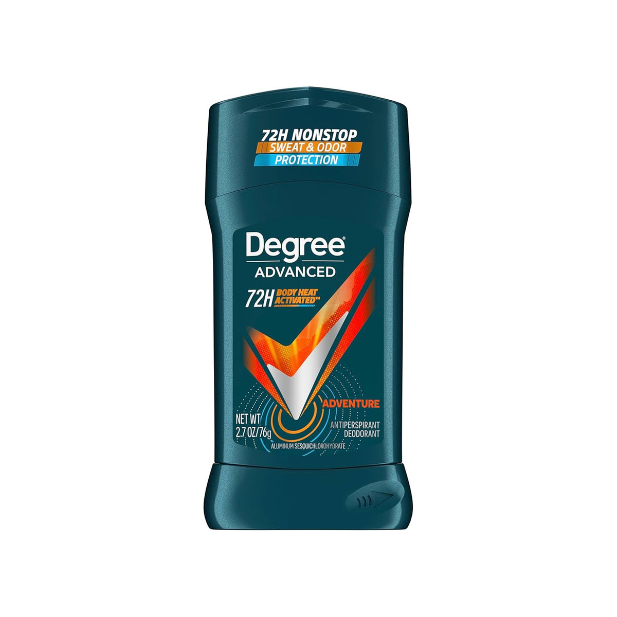 DEGREE Degree Men Antiperspirant Deodorant Adventure 72-hour Sweat and Odor Protection Antiperspirant for Men with Body Heat