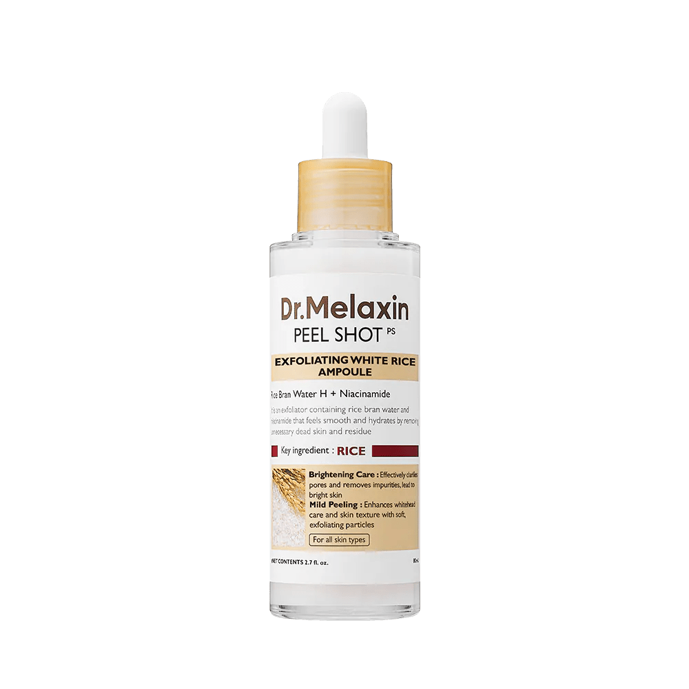 DR.MELAXIN PEEL SHOT EXFOLIATING  RICE AMPOULE (SENSITIVE SKIN)