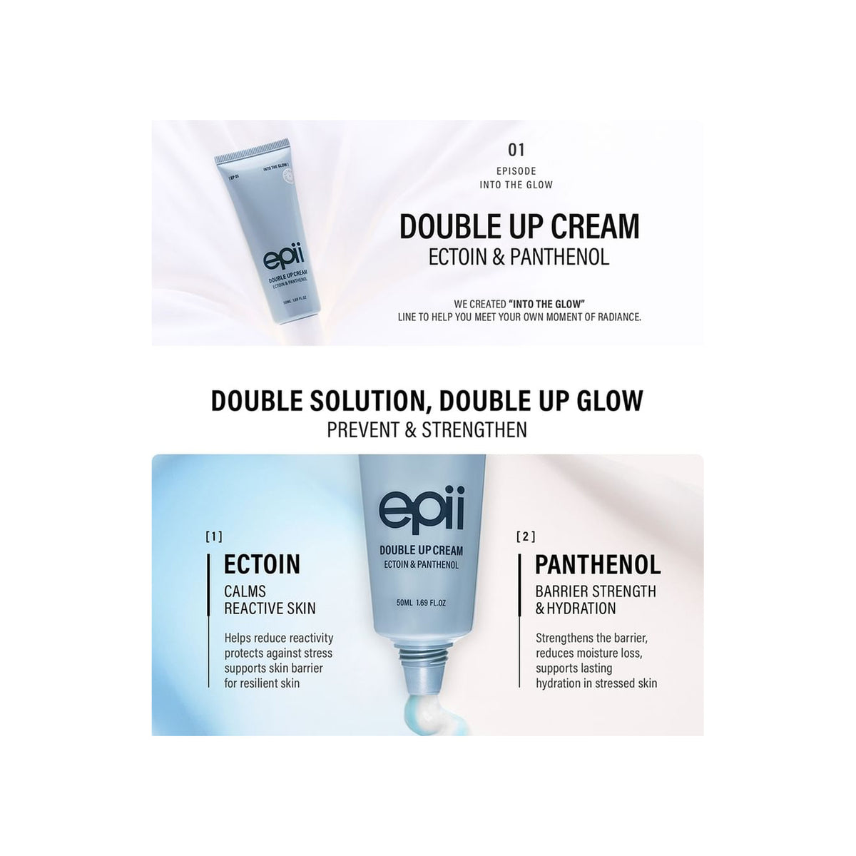 EPI Epi Double Up Cream Ectoin & Panthenol — view 2