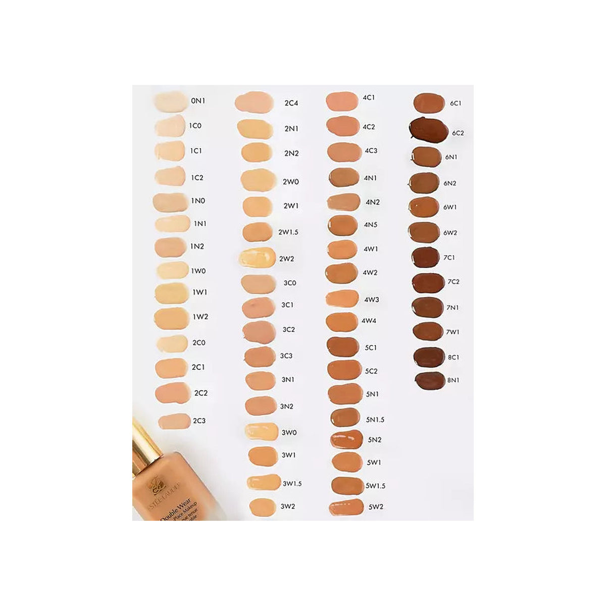 ESTEE LAUDER Double Wear Stay-In-Place Foundation — 1wo — view 3