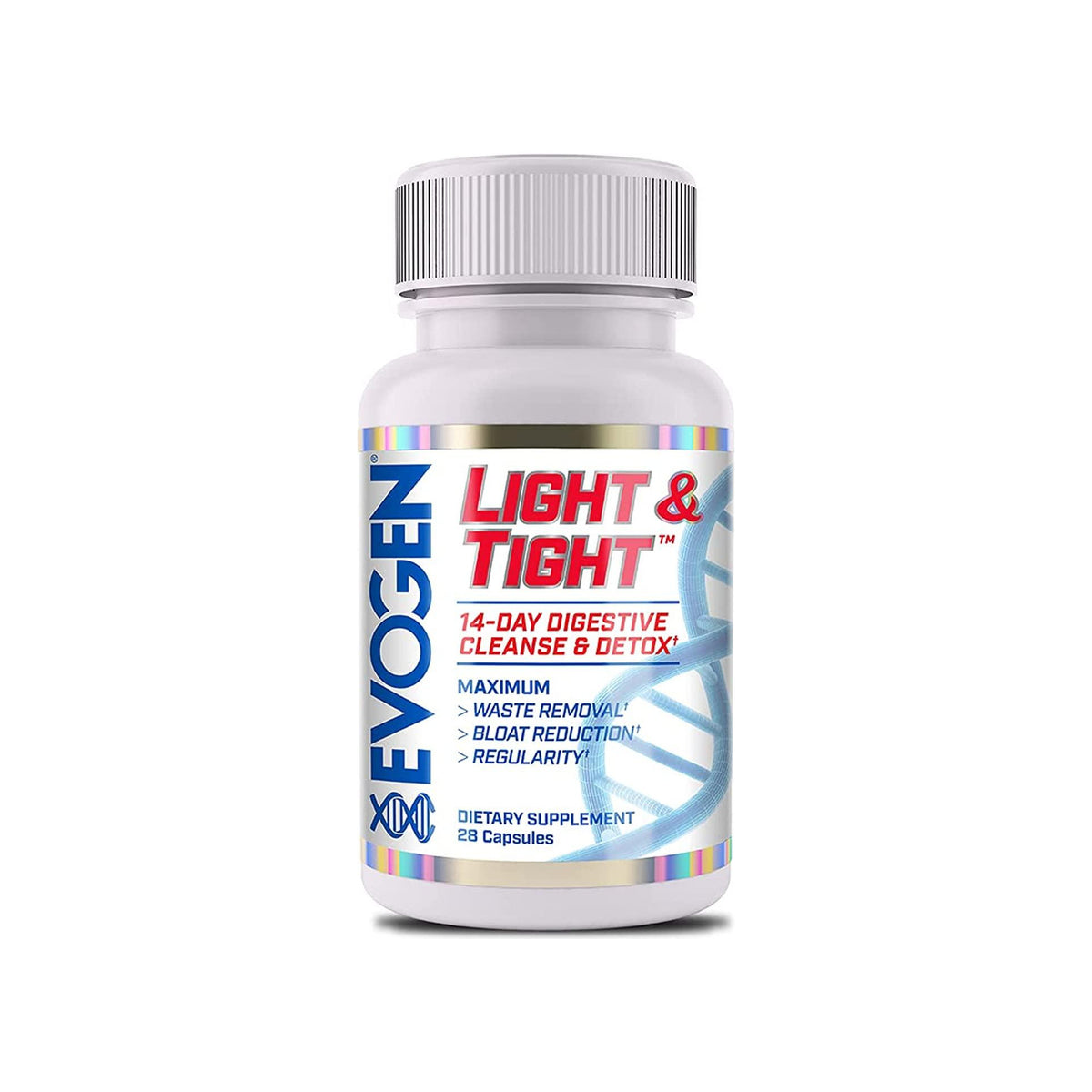 EVOGEN Light & Tight | 14 Day Extra Strength Cleanse & Detox Flush Toxins, Increase Immune Health, Boost Energy & Improves Nu