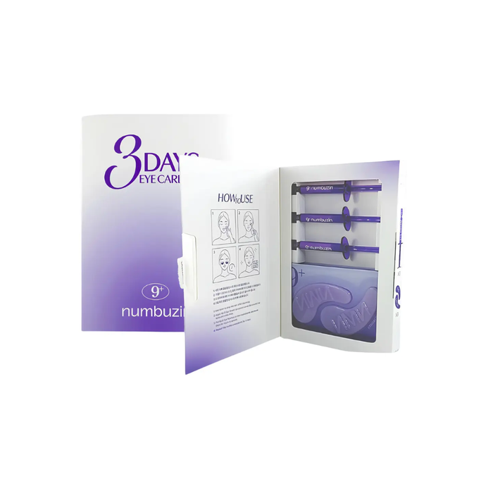 Numbuzin No.9 3 Days Eye Care Kit