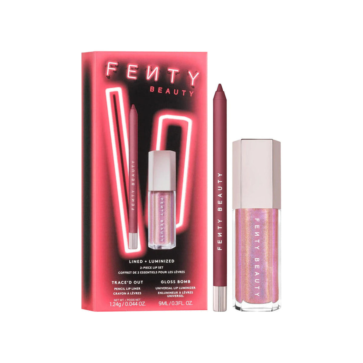 FENTY BEAUTY Lined + Luminized 2 Pieces Lip Kit