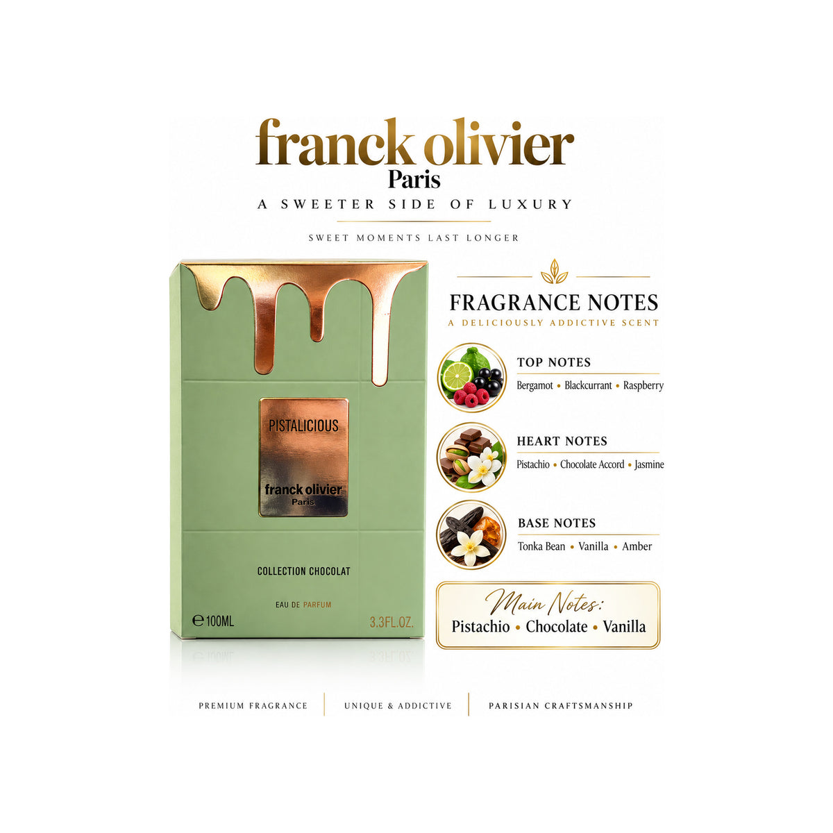FRANCK OLIVIER Chocolat Collection — Pistalicious Unisex — view 2