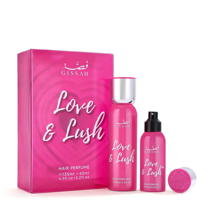 GISSAH A STORY OF A SET OF LOVE & LUSH HAIR PERFUME - TWO PIECES
