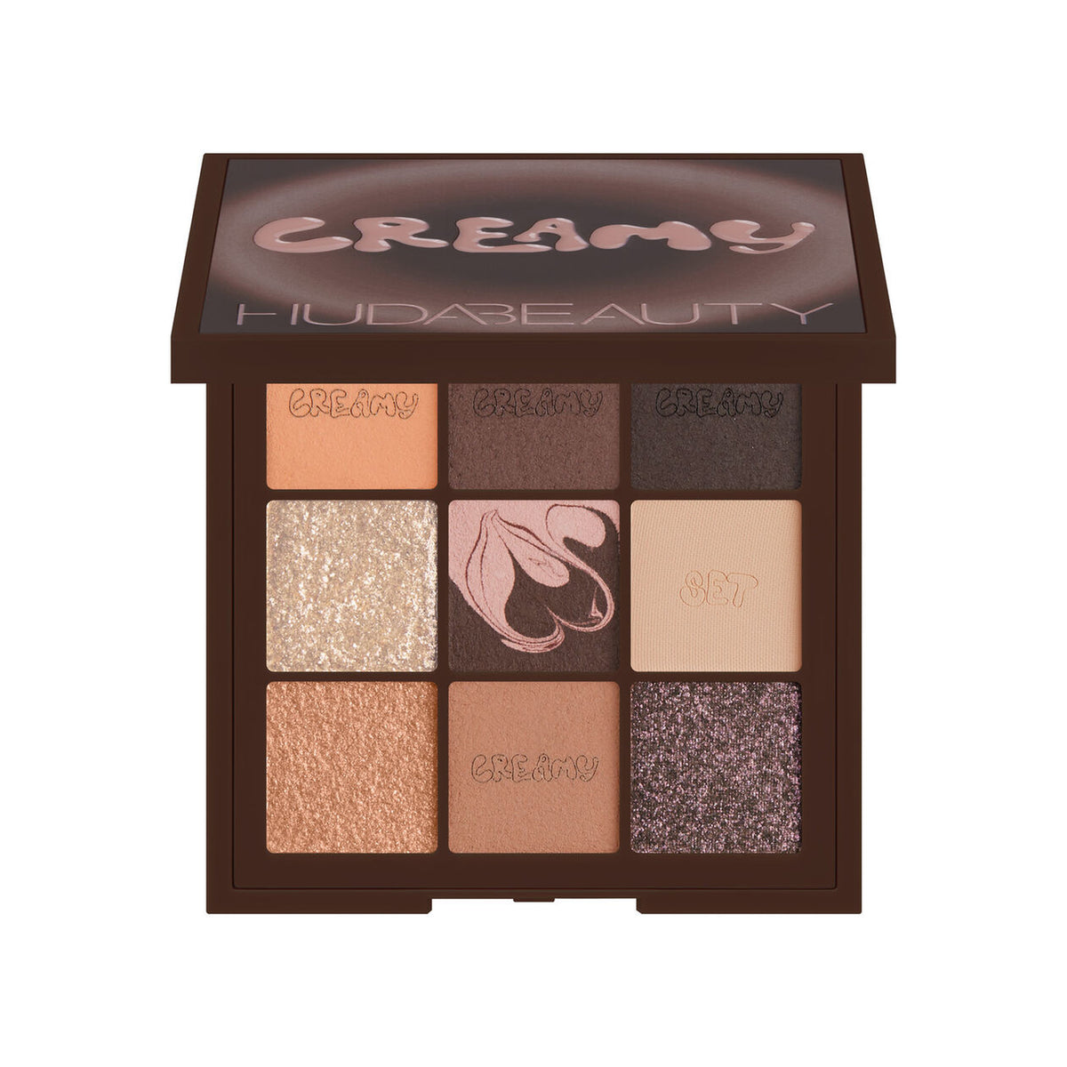 HUDA BEAUTY Huda Beauty Creamy Obsessions Eyeshadow Palette — Neutral Brown Creamy Obsessions