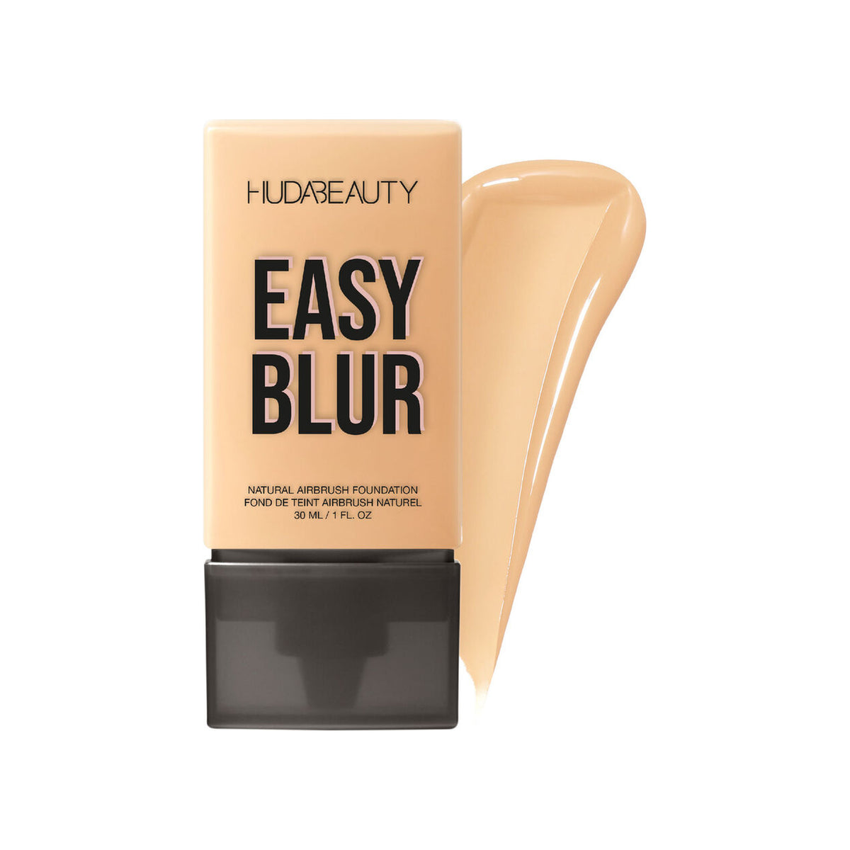 HUDA BEAUTY Huda Beauty Easy Blur Natural Airbrush Foundation with Niacinamide — 350 Dulce de Leche