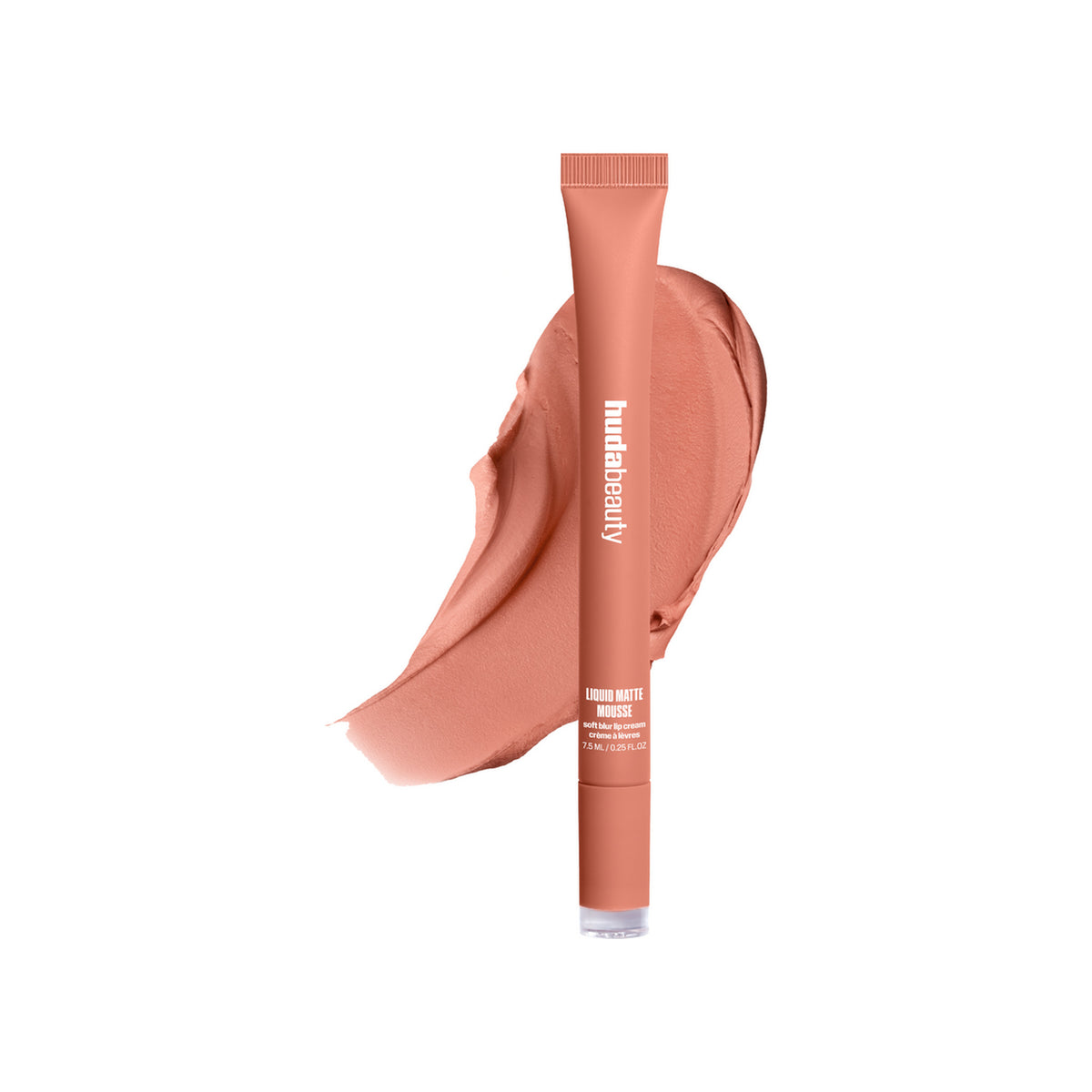 HUDA BEAUTY HUDA BEAUTY LIQUID MATTE MOOUSSE SOFT BLUR LIP CREAM (honey nude)
