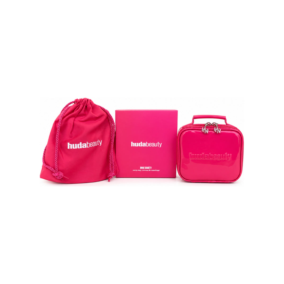 HUDA BEAUTY HUDA BEAUTY MINI VANITY BAG PINK — view 2