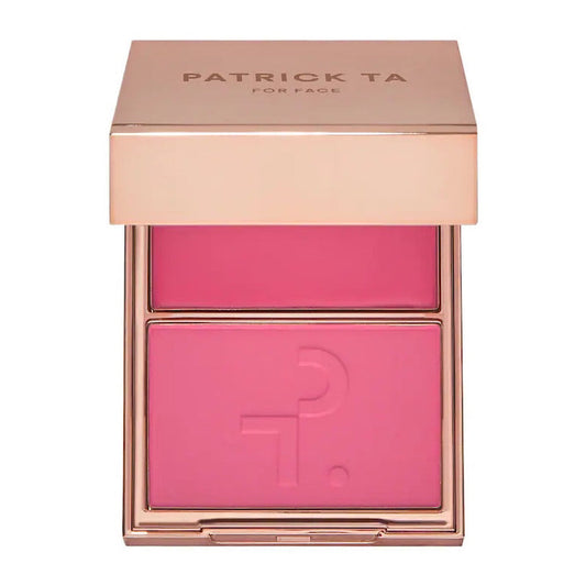 PATRICK TA MAJOR HEADLINES - DOUBLE-TAKE CREME & POWDER BLUSH DUO(shesA DOLL)