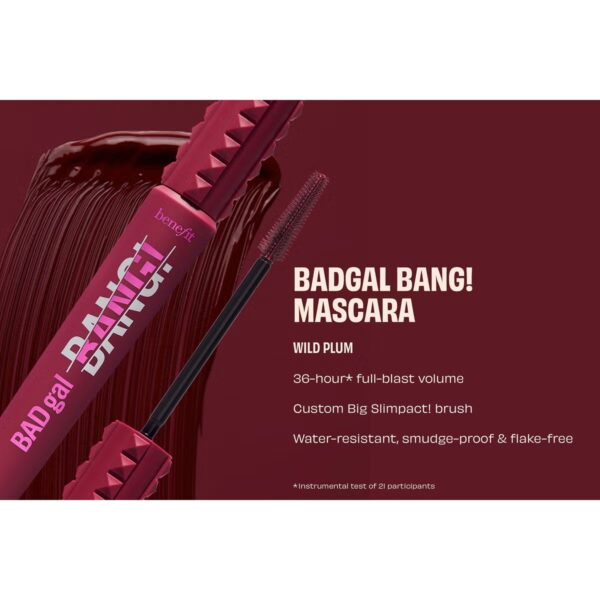 Benefit Cosmetics Benefit Limited Edition BADgal BANG! Volumising Mascara Wild Plum