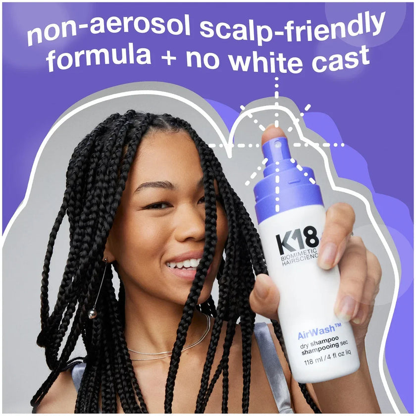 K18 Biomimetic Hairscience  TripleBright Oxidation Defense Purple Shampoo Foam