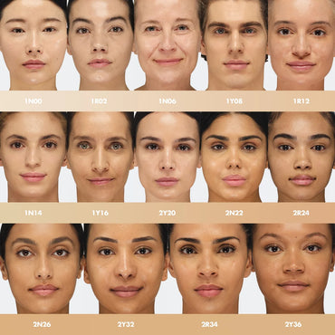 MAKEUP FOR EVER HD SKIN HYDRA GLOW FOUNDATION (2R28)