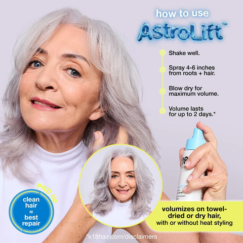 K18 BIOMIMETIC HAIRSCIENCE ASTROLIFT REPAIRATIVE VOLUME SPRAY