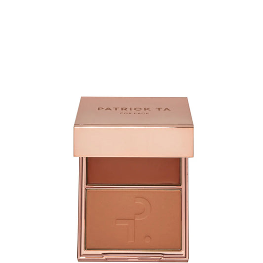 PATRICK TA MAJOR HEADLINES - DOUBLE-TAKE CREME & POWDER BLUSH DUO(she's so la)
