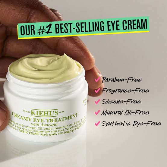 Kiehl's Since 1851  Avocado Eye Cream for Brightening & Depuffing