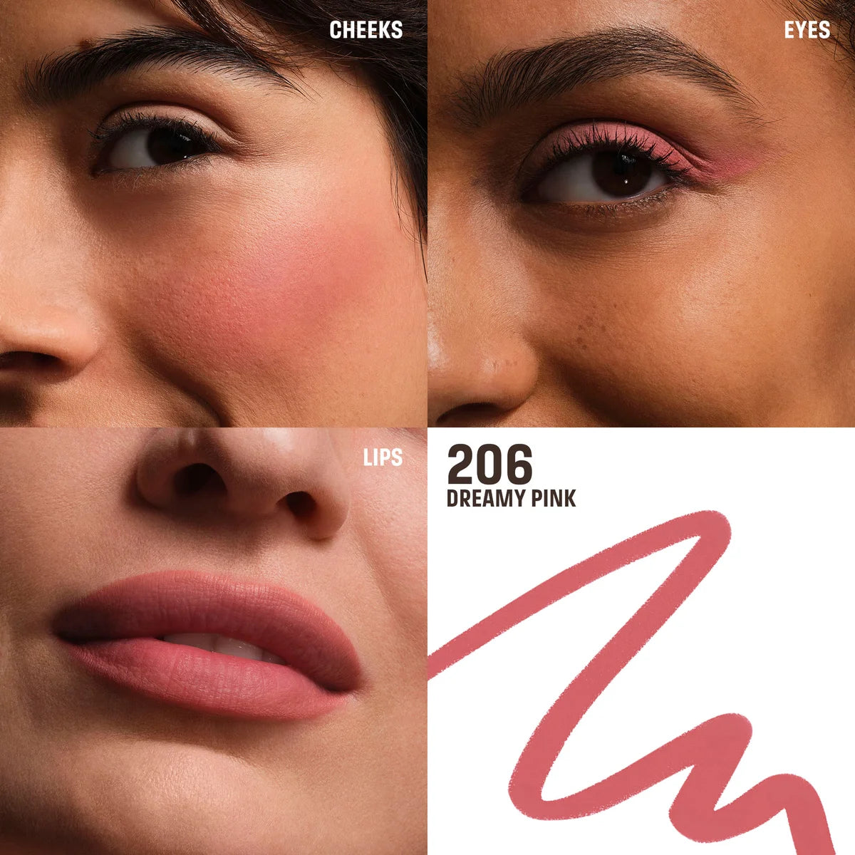 MAKEUP FOR EVER ARTIST COLOR PENCIL LIP & EYE(206-DREAMY PINK)