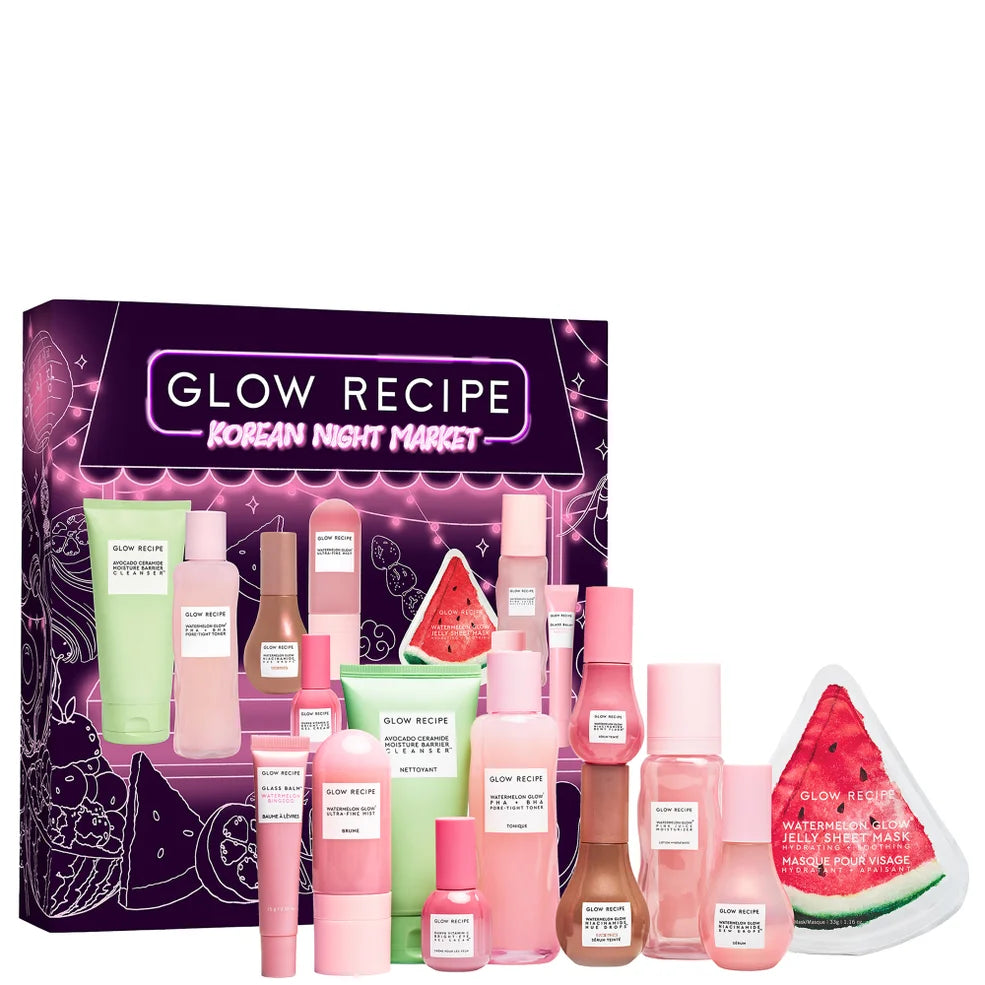 GLOW RECIPE KOREAN NIGHT MARKET LIMITED EDITION KIT