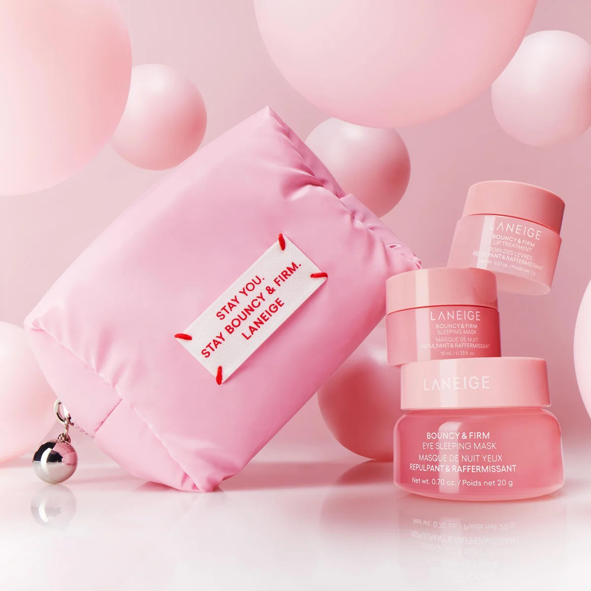LANEIGE PLUMP , FIRM & GLOW SET OF 3 PIECES