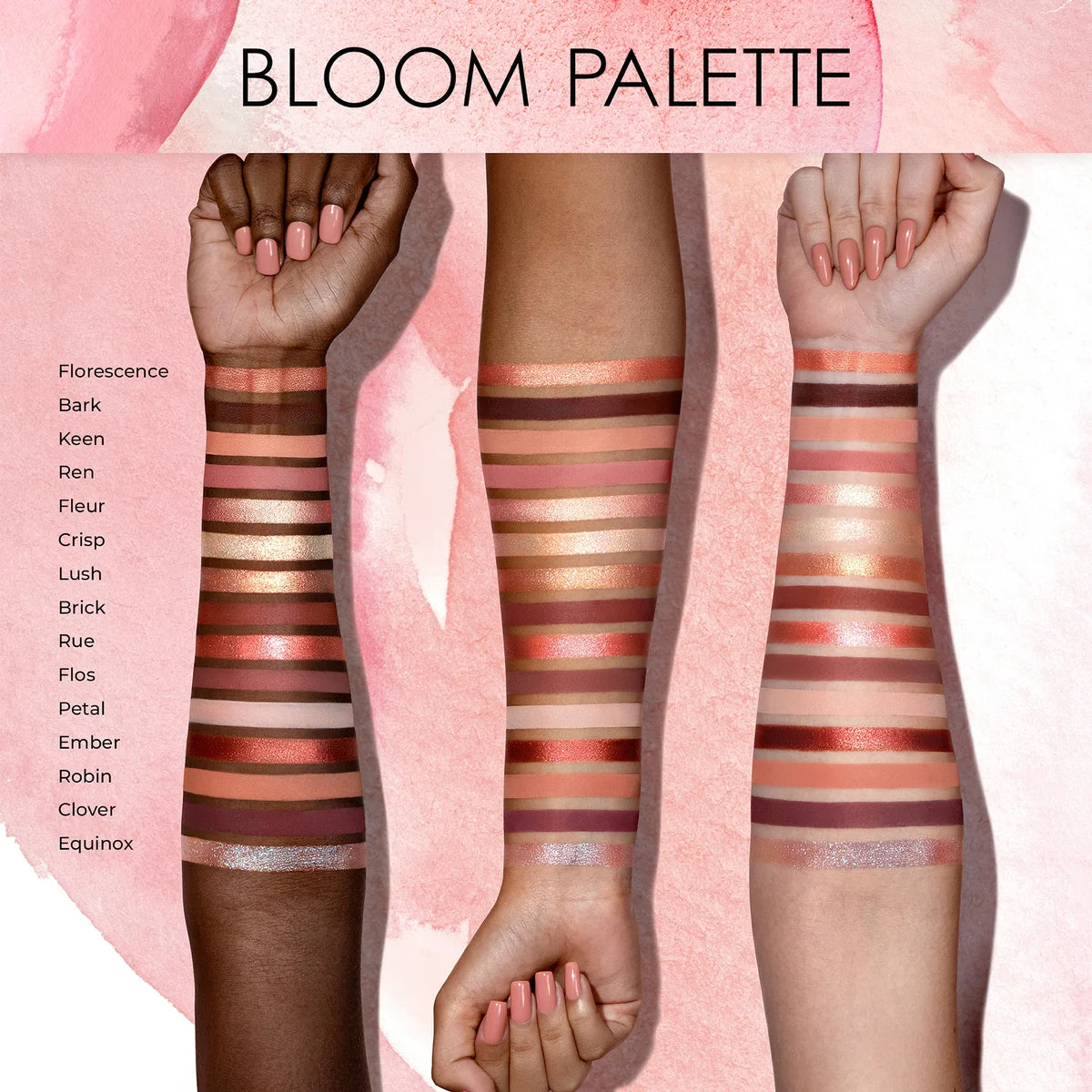 NATASHA DENONA BLOOM PALETTE  EYESHADOW PALETTE