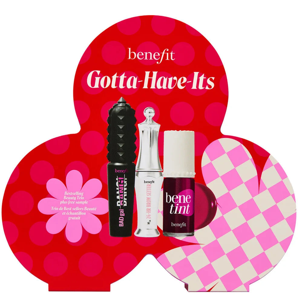 BENEFIT GOTTA HAVE ITS BEST SELLER GIFT SET OF 3 MINI