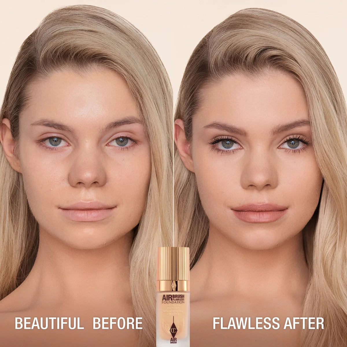 CHARLOTTE TILBURY STAYS ALL DAY FOUNDATION FULL COVERAGE NEW (2 NEUTRAL)