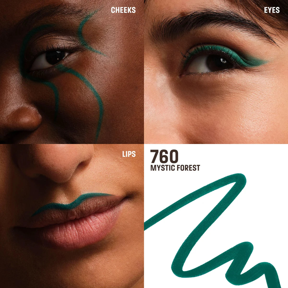 MAKEUP FOR EVER ARTIST COLOR PENCIL LIP & EYE(760-MYSTIC FOREST)