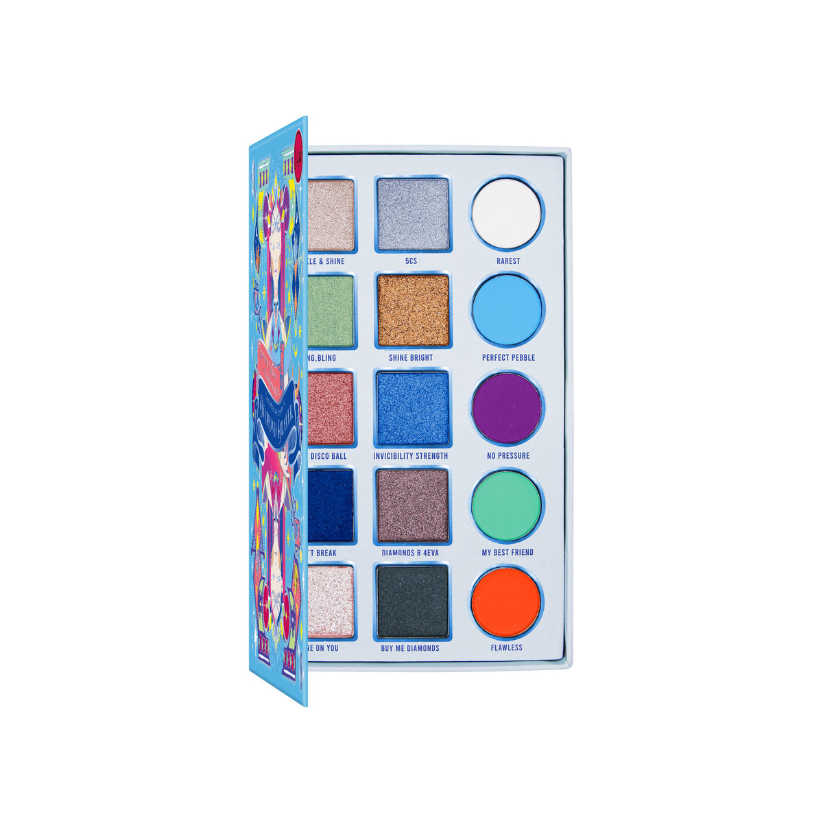 J.CAT BEAUTY Beauty House of Queens 15 Color Palette - Hqp104