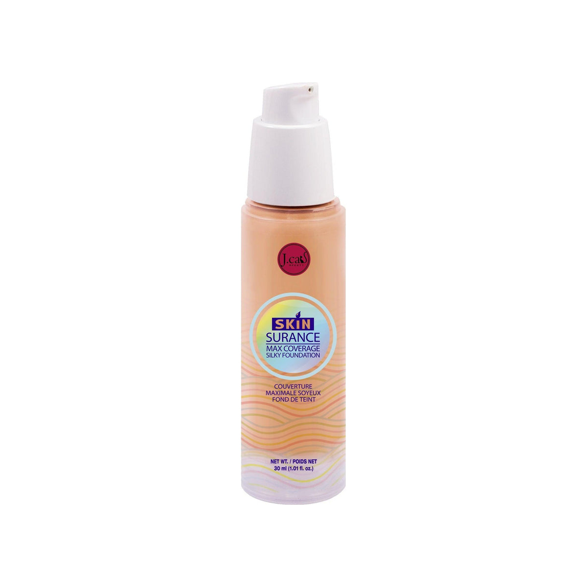 J.CAT BEAUTY Skinsurance Max Coverage Silky Foundation Ssf108