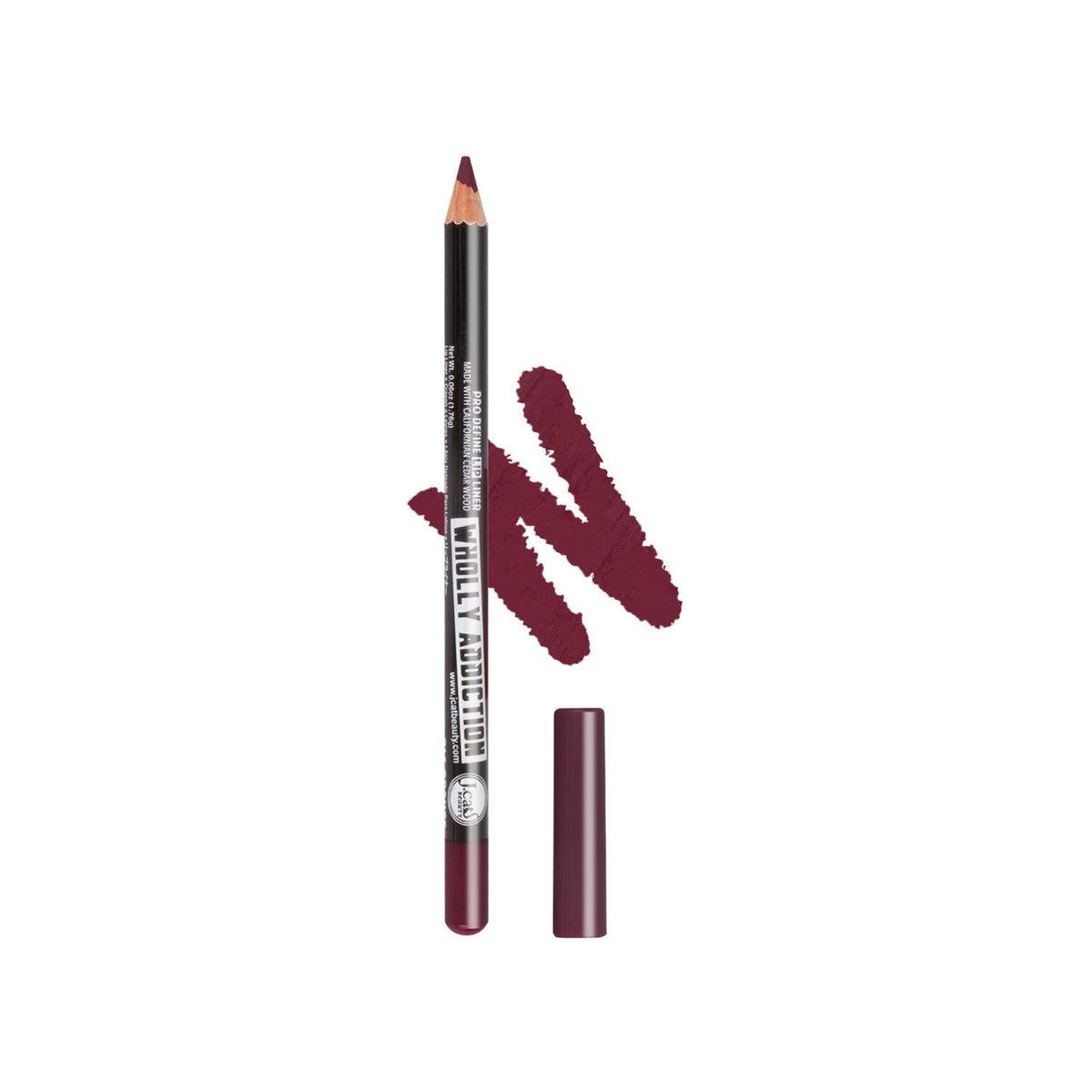 J.CAT BEAUTY Wholly Addiction Pro Define Lip Liner — Wl 203 Burgendy
