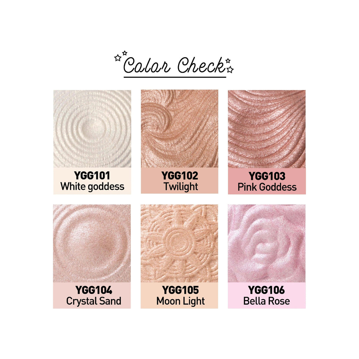 J.CAT BEAUTY You Glow Girl Baked Highlighter — 105 Moonlight — view 2