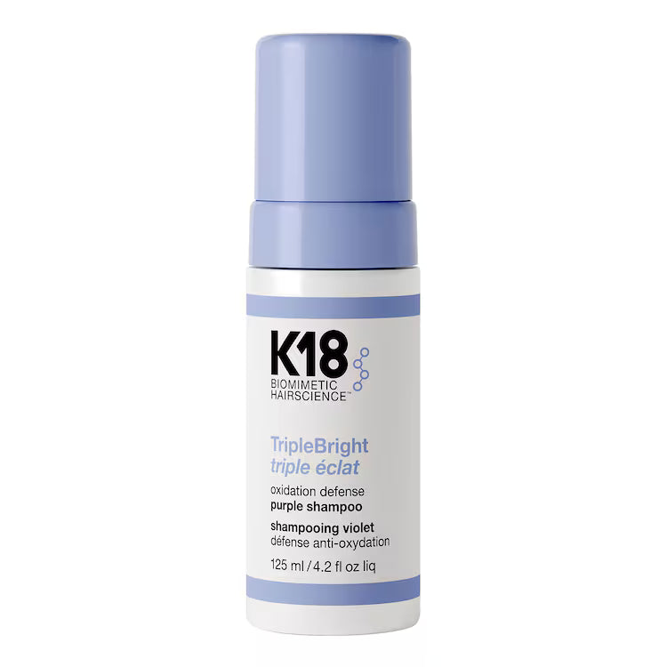 K18 Biomimetic Hairscience  TripleBright Oxidation Defense Purple Shampoo Foam