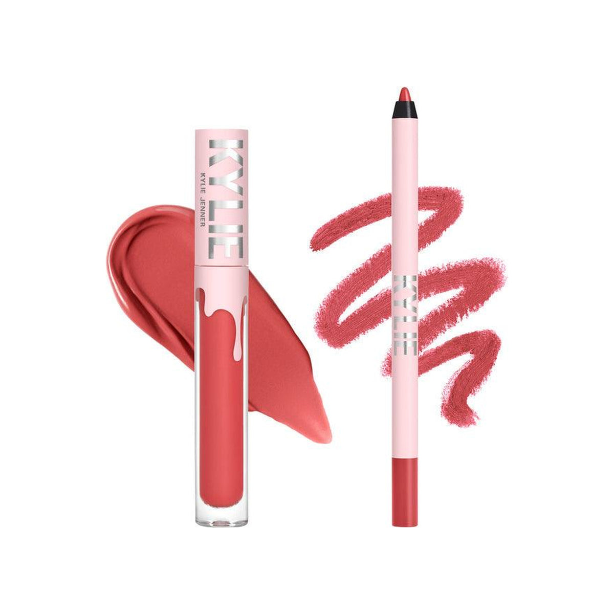 KYLIE COSMETICS Matt Lip Kit Comfortable + 8-hour Wear — Bad Lil Thing