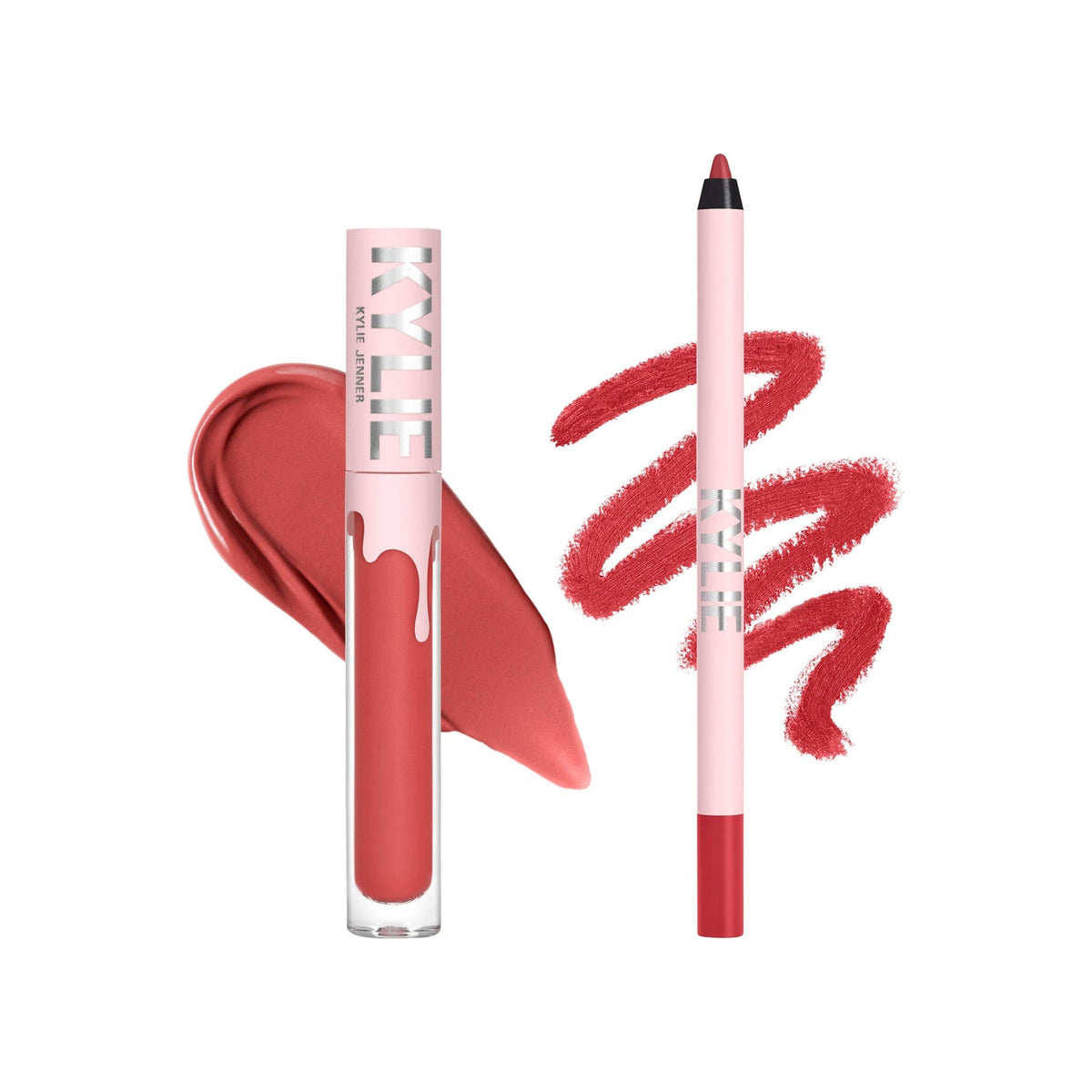 KYLIE COSMETICS Matt Lip Kit Comfortable + 8-hour Wear — Victoria