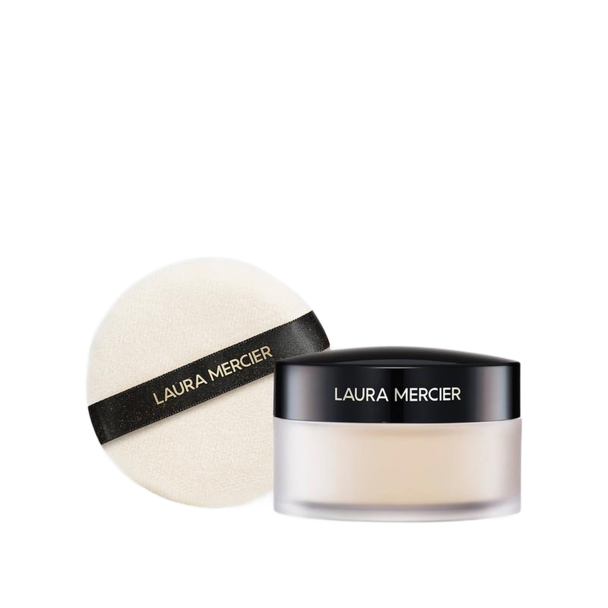Laura Mercier Setting Powder + Rond Puff — Ultra-Blur Translucent