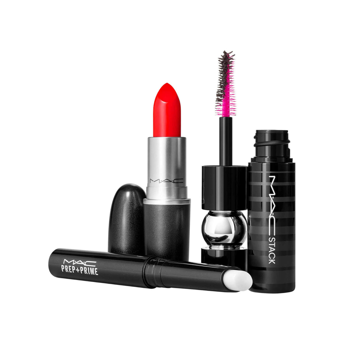 MAC COSMETICS MAC Cosmetics Lashes to Lips Kit Red — Lady Danger 607 + Black Mascara