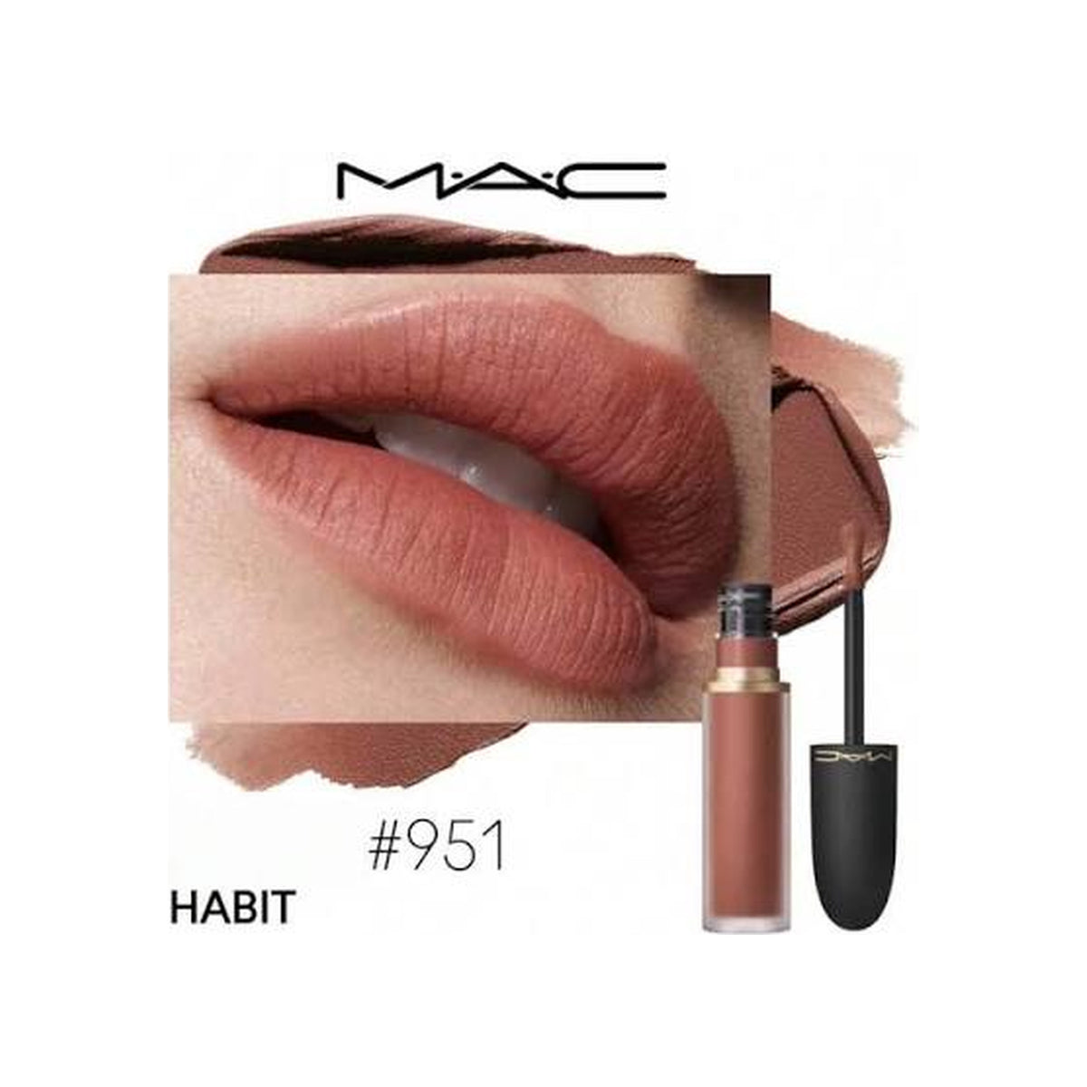 Snapaholicshop MAC Powder Kiss Liquid Lip Colour Lip + Cheeks — Habit 951 — view 2