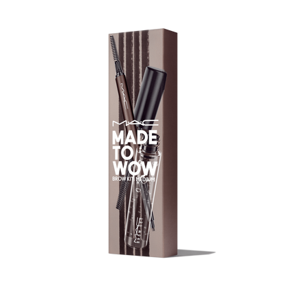 MAC COSMETICS MADE TO WOW BROW KIT SPIKED CLEAR