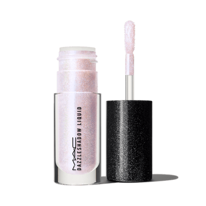 Mac Cosmetics Dazzl Eyeshadow Liquid  Holographic Blue With Pink Pearl (Diamond Crumbles)