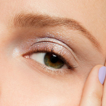 Mac Cosmetics Dazzl Eyeshadow Liquid  Holographic Blue With Pink Pearl (Diamond Crumbles)