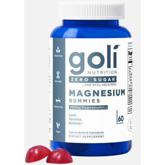 GOLI NUTRITION MAGNESIUM GUMMIES ZERO SUGAR