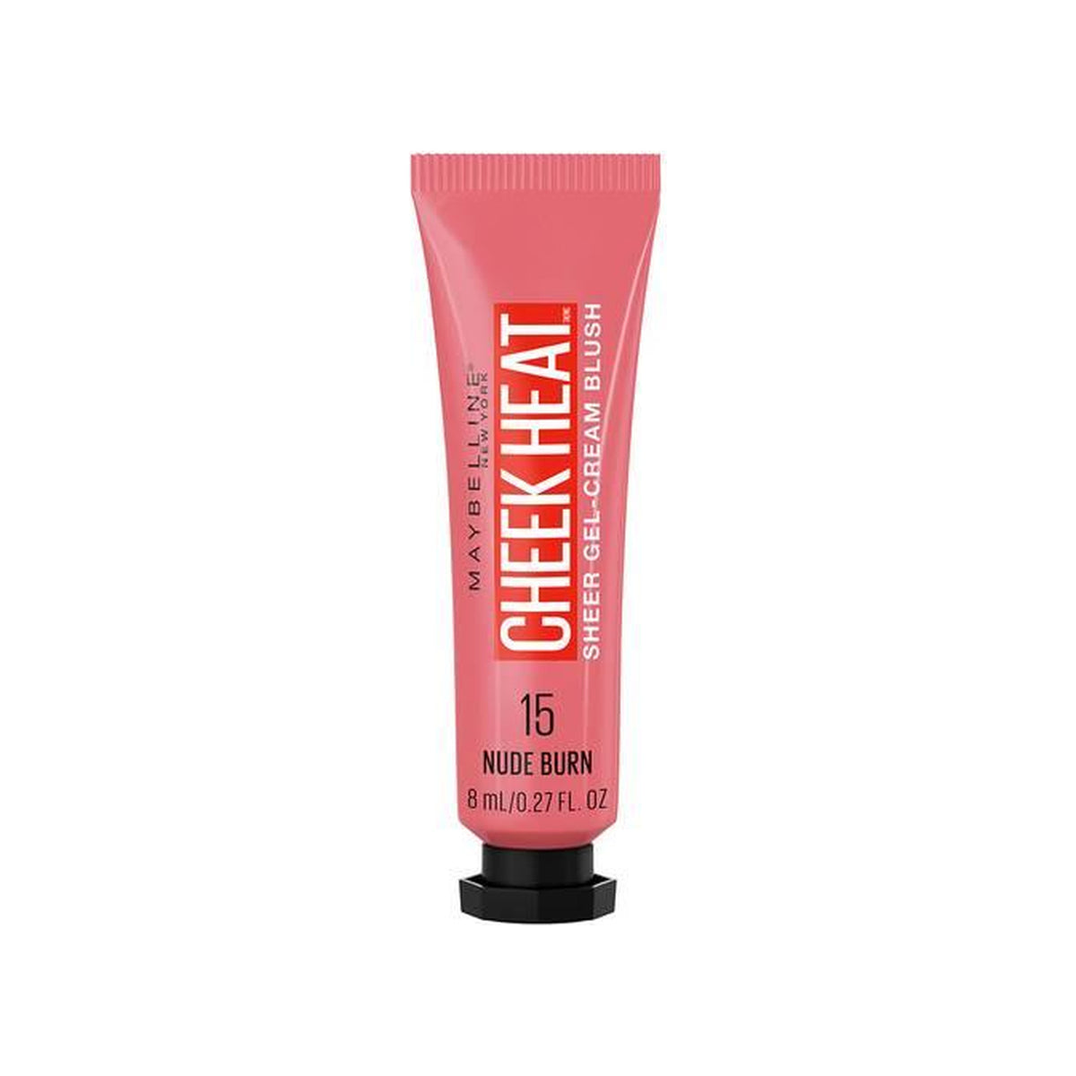 MAYBELLINE NEW YORK Cheek Heat Gel-Cream Blush, Face Makeup — Nude Burn 15