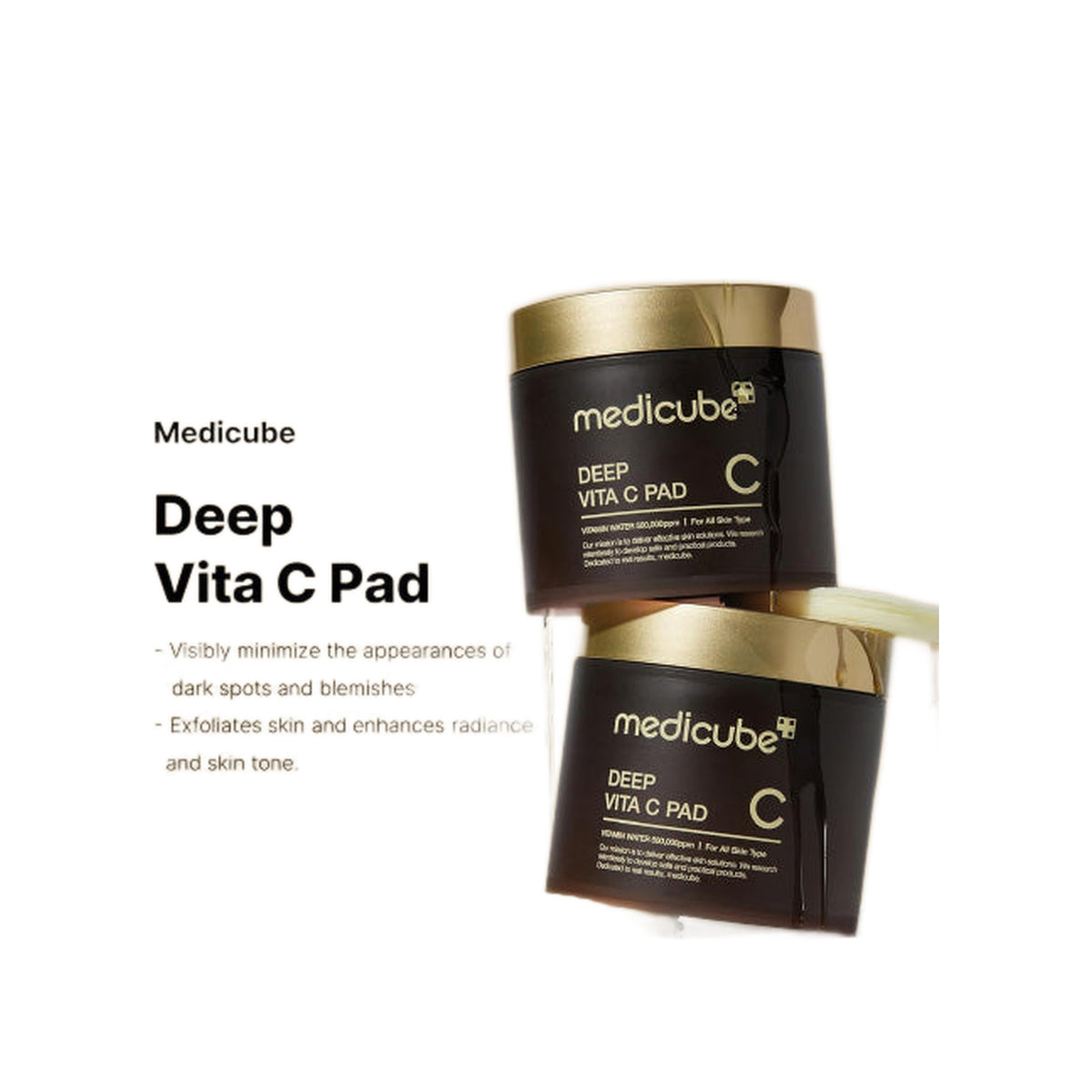 Medicube Deep Vita C Pad Vitamin C +niacinimide